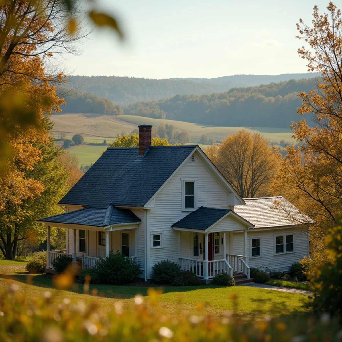 Well-kept homes in Franklin County, Massachusetts